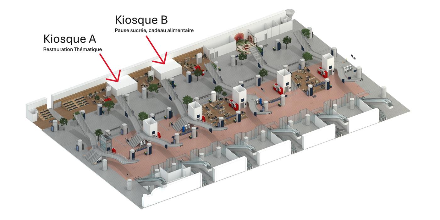 Kiosque B - Pause sucrée et/ou cadeaux alimentaires - 6 ou 12mois